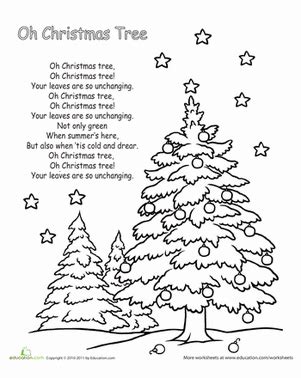 O Christmas Tree Lyrics