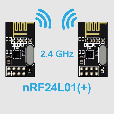 nRF24L01 - 2.4 GHz radio modules • Wolles Elektronikkiste