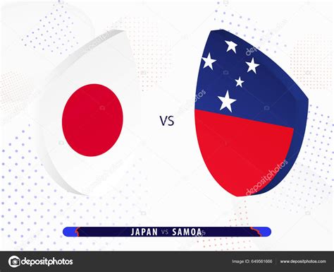 Japan Samoa Rugby Match International Rugby Competition 2023 Stock ...