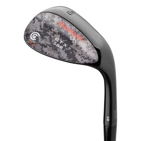 Cleveland 588 RTX 2.0 Custom Edition Black Satin Camo Orange Wedge - Discount Golf Wedges ...