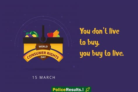 World Consumer Rights Day 2020 : Theme, Slogan, Quotes, Importance ...