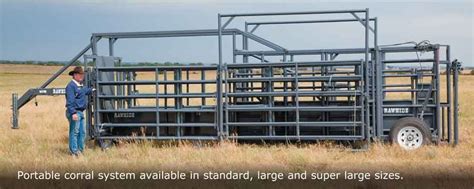 Wheel Corral - Self Contained One Person Setup Corral System | Cattle gate, Cattle facility ...