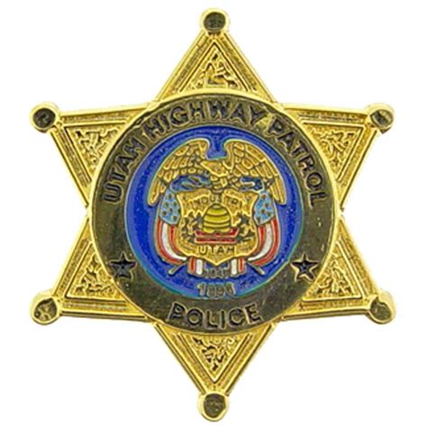 Utah Highway Patrol Badge Pin 1" | Michaels