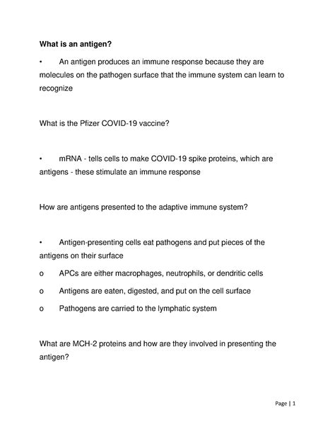 What is an antigen - What is an antigen? An antigen produces an immune ...