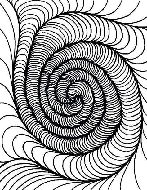 Optical Illusion Coloring Pages at GetColorings.com | Free printable ...