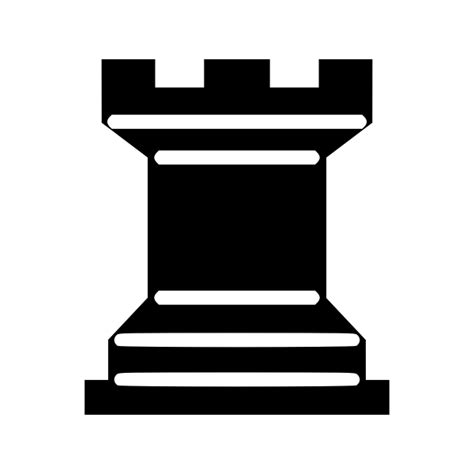 Chess piece rook | Free SVG