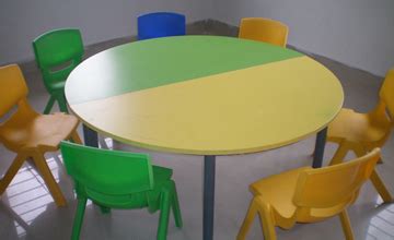 Plastic Round Table at Rs 2800 in New Delhi | ID: 20361227688