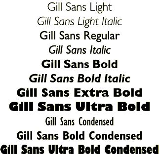 Gill Sans | Typeface, Typography design, Cool typography