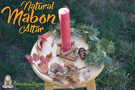 Penniless Pagan: Mabon Altar