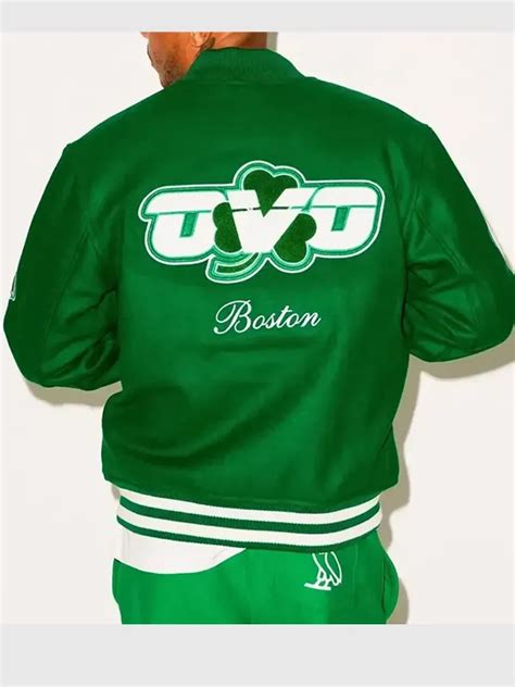 OVO X NBA Celtics Varsity Jacket - Where Fashion Dreams Come True