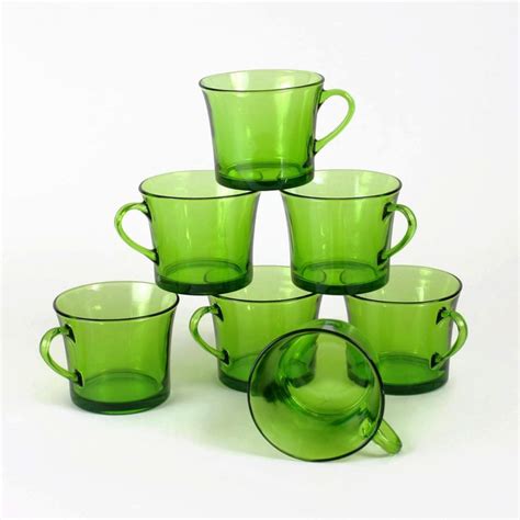 green glass coffee mugs | Home > Coffee Bar > Hard-to-Find Large ...