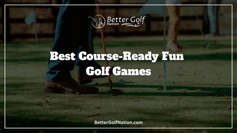 Ready To Play? Explore Awesome Course-Ready Fun Golf Games