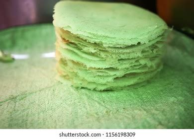 Green Roti Sheet Traditional Indian Sweets Stock Photo 1156198309 ...