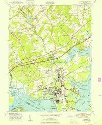 Hi-Res Interactive Map of Edgewood, MD in 1951 | Pastmaps