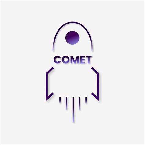 Comet Logo Design by Vignesh R Nair on Dribbble