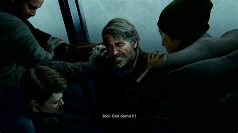 THE LAST OF US 2 - JOEL DEATH SCENE - YouTube