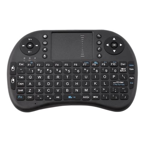 Mini Wireless Keyboard 2.4G with Touch pad Handheld Keyboard Price in ...