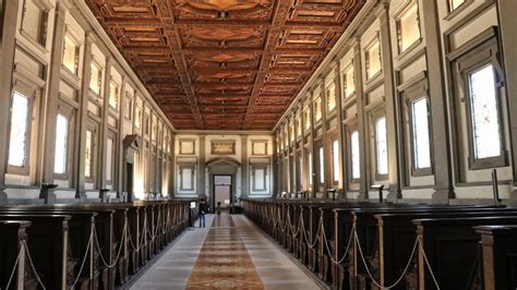 See the Laurentian Medici Library by Michelangelo in Florence