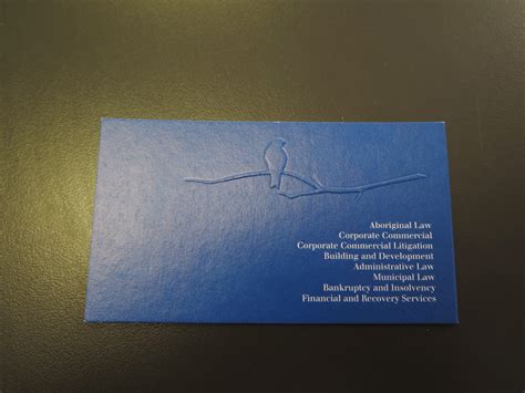 Embossed Business Cards Printing | Print Shop Calgary - Minuteman Press Beltline