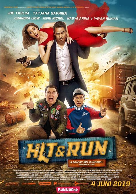 Keseruan Para Pemain di Balik Poster Resmi Film Hit & Run