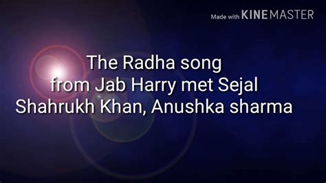 The Radha Song lyrics - YouTube