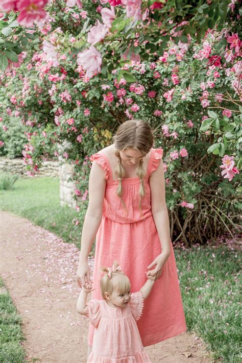 Rose Garden in Kansas City | Everley & Me | Omaha Based Mommy & Me Style Blog... Kids Coral ...