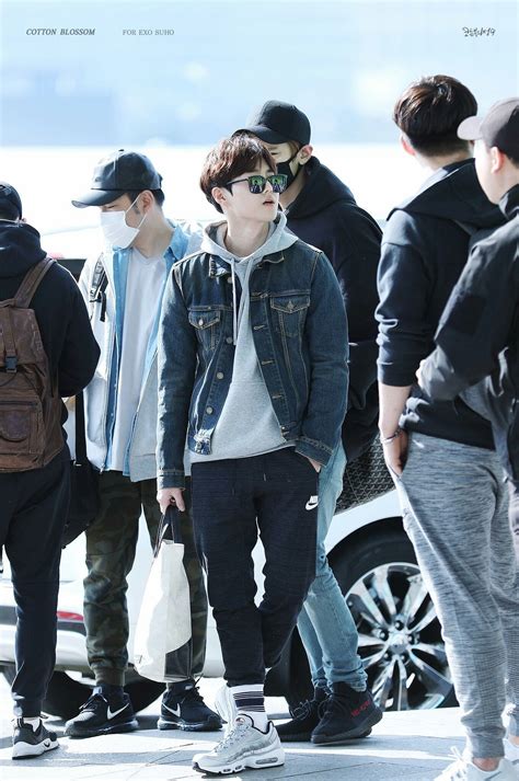 EXO fashion airport SUHO | Exo fashion, Exo airport fashion, Fashion