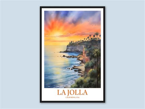 La Jolla Wall Art La Jolla Print Art La Jolla Poster La Jolla - Etsy