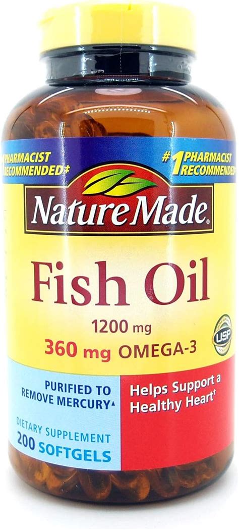 Top 5 Nature Made Fish Oil 1200 Mg 400 Softgels - Your House