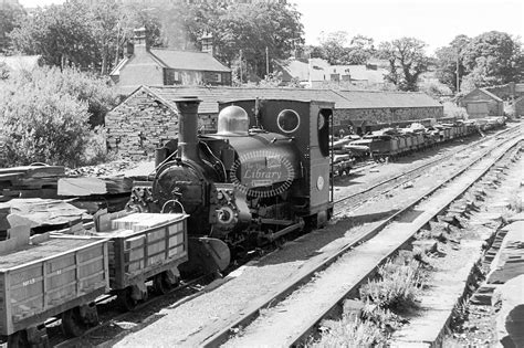 The Transport Library | Penrhyn Quarries Railway Steam Locomotive Blanche at Penrhyn Quarry in ...