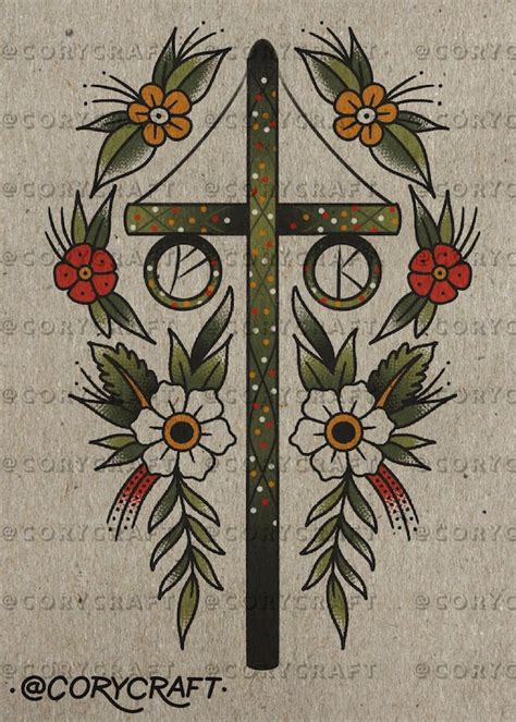 Midsommar Maypole Print | Etsy