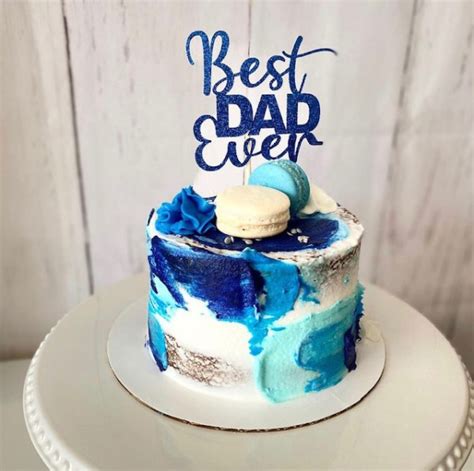 Best Dad Ever cake -Father’s Day Cake – Pao's cakes