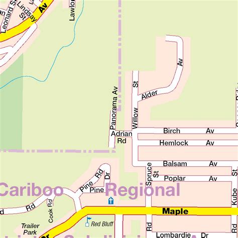 Quesnel, BC Map by Mapmobility Corp. | Avenza Maps