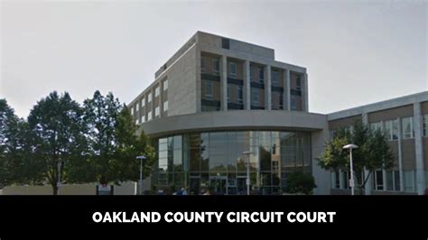 oakland county circuit court - The Court Direct