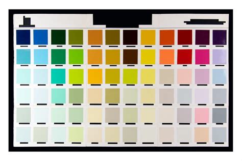 Solver Exterior Colour Chart