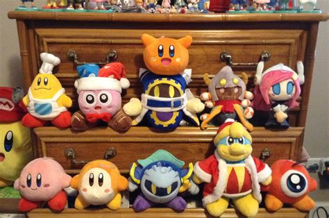 Finished my San-ei Kirby plush collection last week! Now we wait for Rick, Kine, and Coo.. : r/Kirby