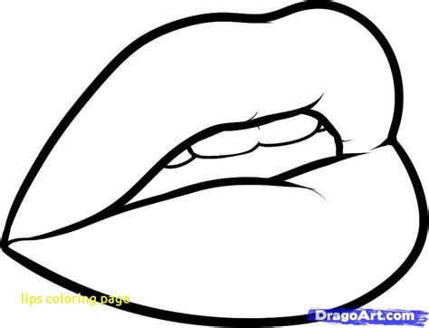 Lips Coloring Page at GetColorings.com | Free printable colorings pages to print and color