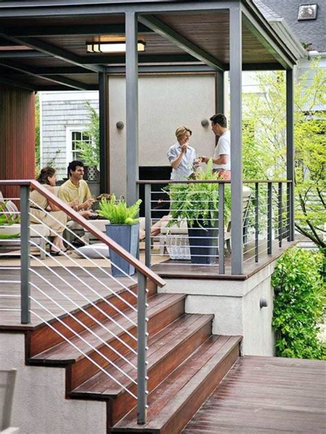 Stunning Ideas for a wire porch railing ideas that will blow your mind | Modern front porches ...