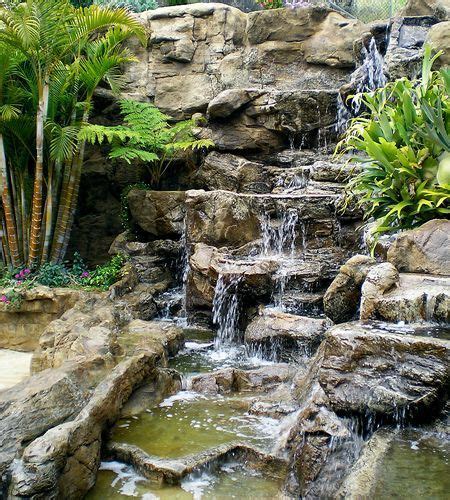 Top 17 Brick & Rock Garden Waterfall Designs Start An Easy Backyard ...