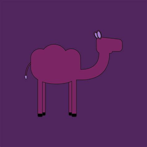 Camel icon silhouette vector eps ai | UIDownload