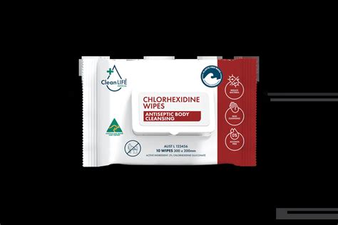 Medical Chlorhexidine Wipes - 2% CHLORHEXIDINE DIGLUCONATE™ CleanLIFE ...