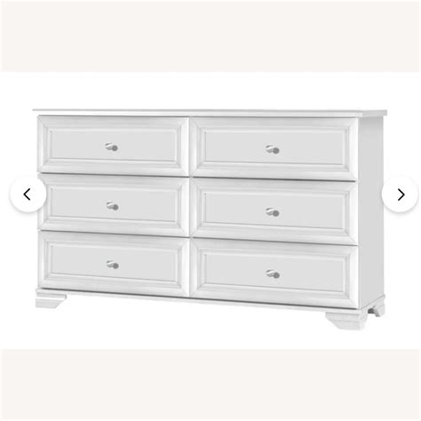 6 Drawer Double Dresser - AptDeco