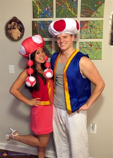 Toad and Toadette Costume