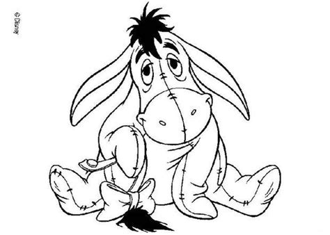 Disney Eeyore Coloring Pages | Ceplok Colors