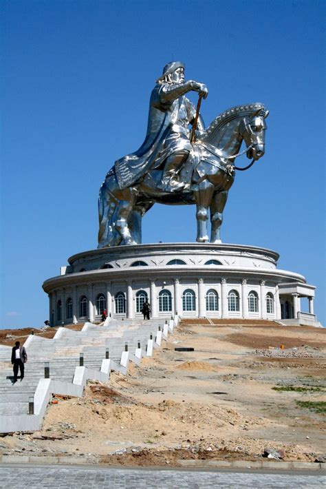 Genghis Khan statue | Statue, Genghis khan, Monument