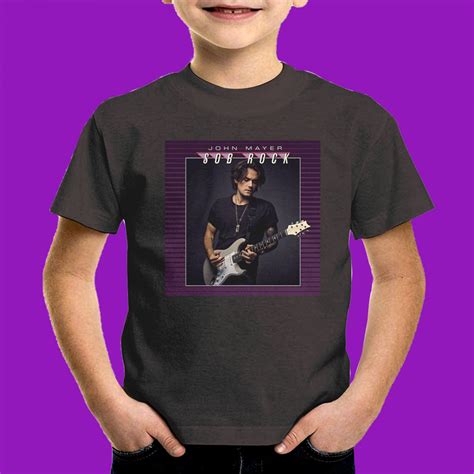 FOR KIDS JOHN MAYER SOB ROCK TOUR 2022 FRONT BLACK TEE SHIRT M02 in ...