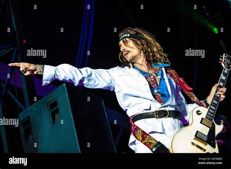 The Darkness Live in Concert Stock Photo - Alamy