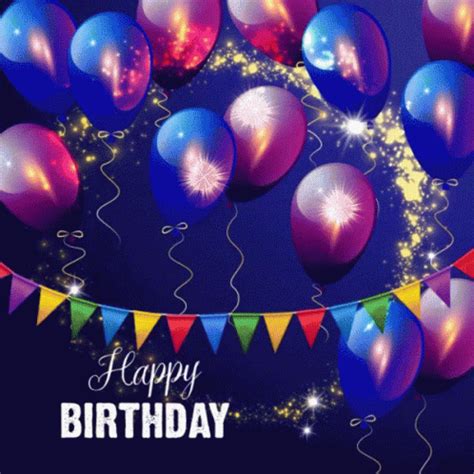 Free Birthday Wishes, Happy Birthday Wishes Images, Happy Birthday Balloons, Birthday Gif, Happy ...