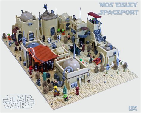 LEGO MOC Mos Eisley Additional Buildings by IScreamClone | Rebrickable ...