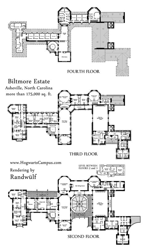 floor plan: Biltmore Estate Mansion Floor Plan